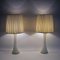 White Glass Table Lamps by Berndt Nordstedt for Bergboms, Sweden, 1960s, Set of 2 4