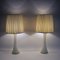 White Glass Table Lamps by Berndt Nordstedt for Bergboms, Sweden, 1960s, Set of 2, Image 4