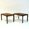 Tables d'Appoint Moduli 381 en Palissandre par Aksel Kjersgaard pour Odder, Danemark, 1960s, Set de 2 3