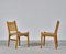 Chaises d'Appoint CC31 Modernes en Chêne et Rotin par Hans J. Wegner, Danemark, 1950s, Set de 2 3