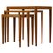 Nesting Tables in Birch by Severin Hansen Jr. for Haslev, Denmark, Image 1