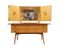 Aparador y mueble bar de cerezo, años 50, Imagen 1