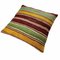 Upcycled Turkish Tapis Kelim Pillow Cover 9