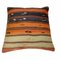 Upcycled Turkish Tapis Kelim Pillow Cover 10