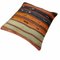 Upcycled Turkish Tapis Kelim Pillow Cover, Image 9