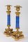 Charles X Lavender Colored Candleholders, Set of 2 5