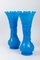 Blue Opaline Vases, Set of 2 2