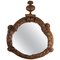 Important Carved Walnut Mirror 1
