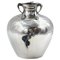 Silberne Vintage Vase, Italien, Mitte 20. Jahrhundert 1