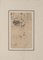 Carlo Coleman, Study pour Horses, Dessin à Plume Original sur Papier, 1850 1