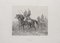 Litografia originale su carta di Denis-Auguste-Marie Raffet, l'assedio di Roma, inizio XIX secolo, Immagine 1