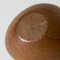 Drop-Shaped Wooden Bowls by Johnny Mattsson, Set of 2 6