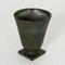 Patinated Bronze Vase from GAB, Image 2
