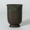 Patinated Bronze Vase from GAB, Image 1