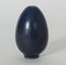 Petit Vase Egg en Grès par Berndt Friberg 3