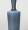 Hellblaue Steingut Vase von Berndt Friberg 4