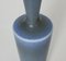 Hellblaue Steingut Vase von Berndt Friberg 5