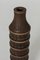 Brown Farsta Vase by Wilhelm Kage, Image 3