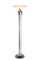 Vintage Italian Art Deco Style Floor Lamp in Chrome and Solid Glass Tubes, Image 1