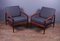 Mid-Century Lounge Chairs, Denmark, 1950, Set of 2, Image 11