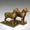 Vintage Decorative Gilt Metal Dogs, 1950s, Set of 2 4