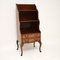 Antique Mahogany Waterfall Bookcase, Image 1