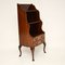 Antique Mahogany Waterfall Bookcase, Image 7