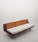 Divan Mid-Century en Teck et Jonc par Hans J. Wegner pour Getama, Danemark, 1960s 6