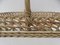 Wicker Decoration Tray with Handle, 1950s 12