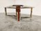 Vintage Chrome and Burl Wood Coffee Table, 1970s, Image 5