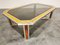 Vintage Chrome and Burl Wood Coffee Table, 1970s 7