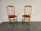 Vintage Chiavari Stühle aus Messing, 1960er, 2er Set 5
