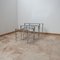 Mid-Century French Metal and Glass Nesting Tables 8