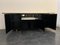 Vintage Sideboard mit Quartz Platte und schwarzem Fuß von Giotto Stoppino für Acerbis 12