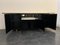 Vintage Sideboard with Quartz Top and Black Base by Giotto Stoppino for Acerbis 12