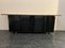 Vintage Sideboard with Quartz Top and Black Base by Giotto Stoppino for Acerbis 3