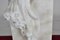 Büste aus Alabaster, Verschleierte Frau mit Augen, 1900er 3