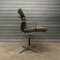 EA 207 Green Leather Desk Chair by Charles & Ray Eames for Herman Miller, 1960s 5