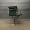 EA 207 Green Leather Desk Chair by Charles & Ray Eames for Herman Miller, 1960s 8