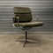 EA 207 Green Leather Desk Chair by Charles & Ray Eames for Herman Miller, 1960s 4