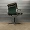 EA 207 Green Leather Desk Chair by Charles & Ray Eames for Herman Miller, 1960s 7