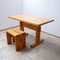 French Pine Desk by Charlotte Perriand, 1960s 8