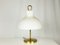 Brass and Opaline Shade LTA3 Table Lamp by Ignazio Gardella for Azucena, 1950s 6