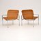 Vintage Steel and Rattan Armchairs by Dirk van Sliedregt, 1960s, Set of 2 5