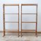 Mid-Century French Small Bookcases or Shelving by Guillerme et Chambron, Set of 2 1