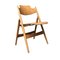 Wooden Folding Chair by Egon Eiermann for Wilde+Spieth, 1960s, Image 1