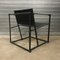 Fauteuil FM62 Cube en Lin Noir par Radboud Van Beekum pour Pastoe, 1980 7