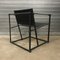 FM62 Cube Lounge Chair in Black Linen by Radboud Van Beekum for Pastoe, 1980 7