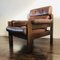 Mid-Century Vintage Danish Leather Armchair, 1970s, Image 4