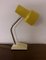 Pivotable Table Lamp with Cream-Colored Plastic Base from Hoffmeister-Leuchten, 1970s 1